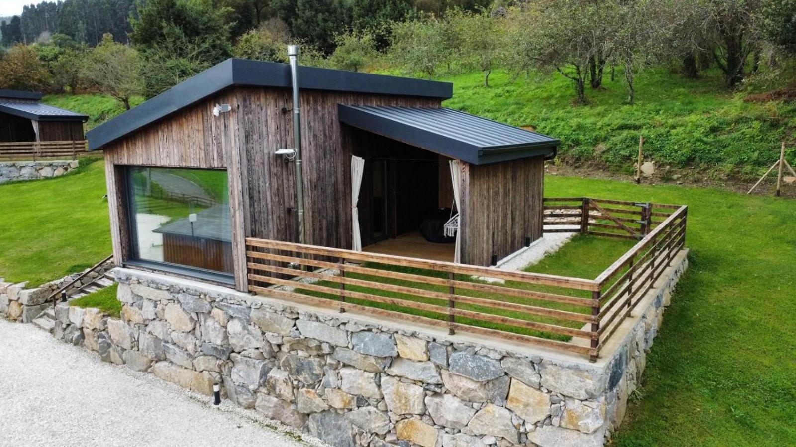 Cabanas O Recuncho Do Sor Porto do Barqueiro Dış mekan fotoğraf