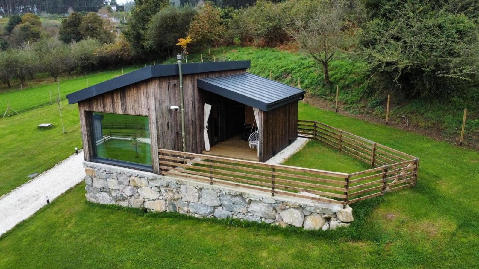 Cabanas O Recuncho Do Sor Porto do Barqueiro Dış mekan fotoğraf
